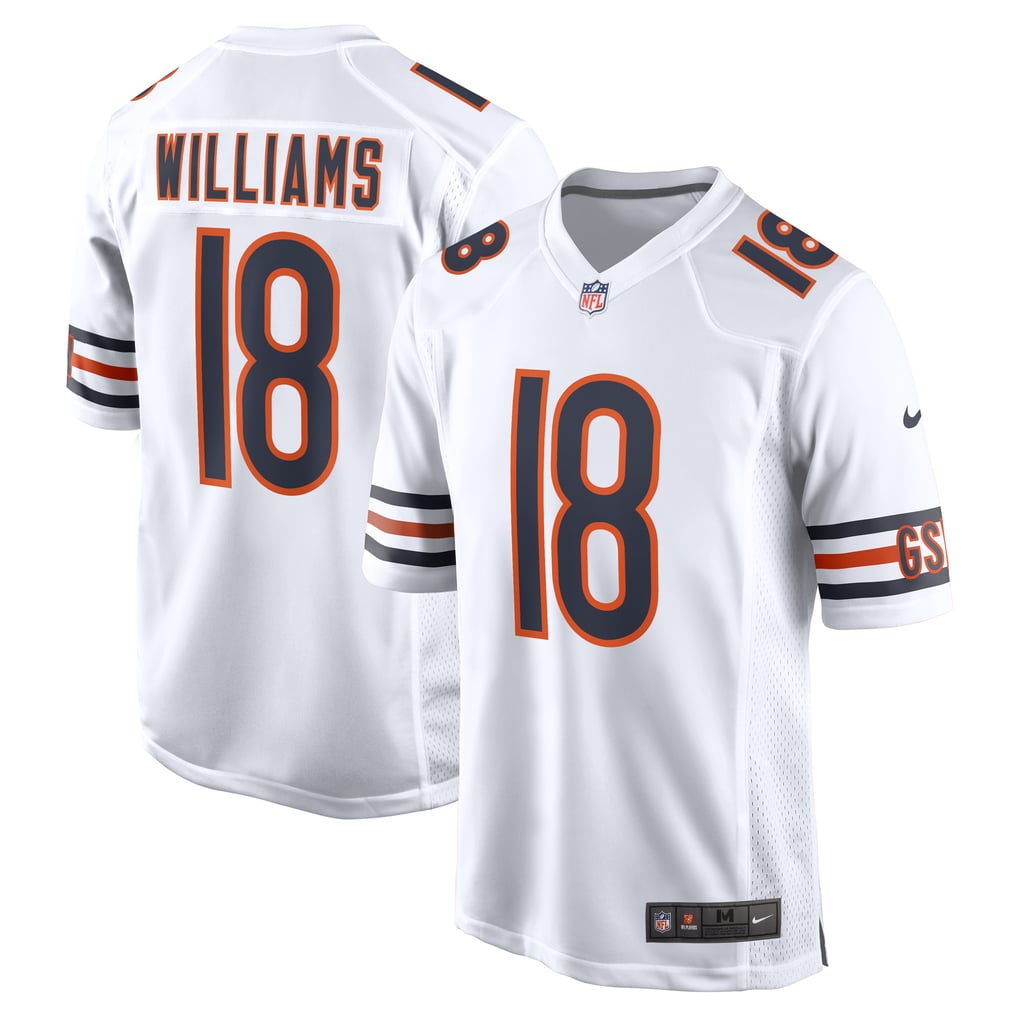 Men's Chicago Bears Caleb Williams Nike White Game Jersey - Image 2