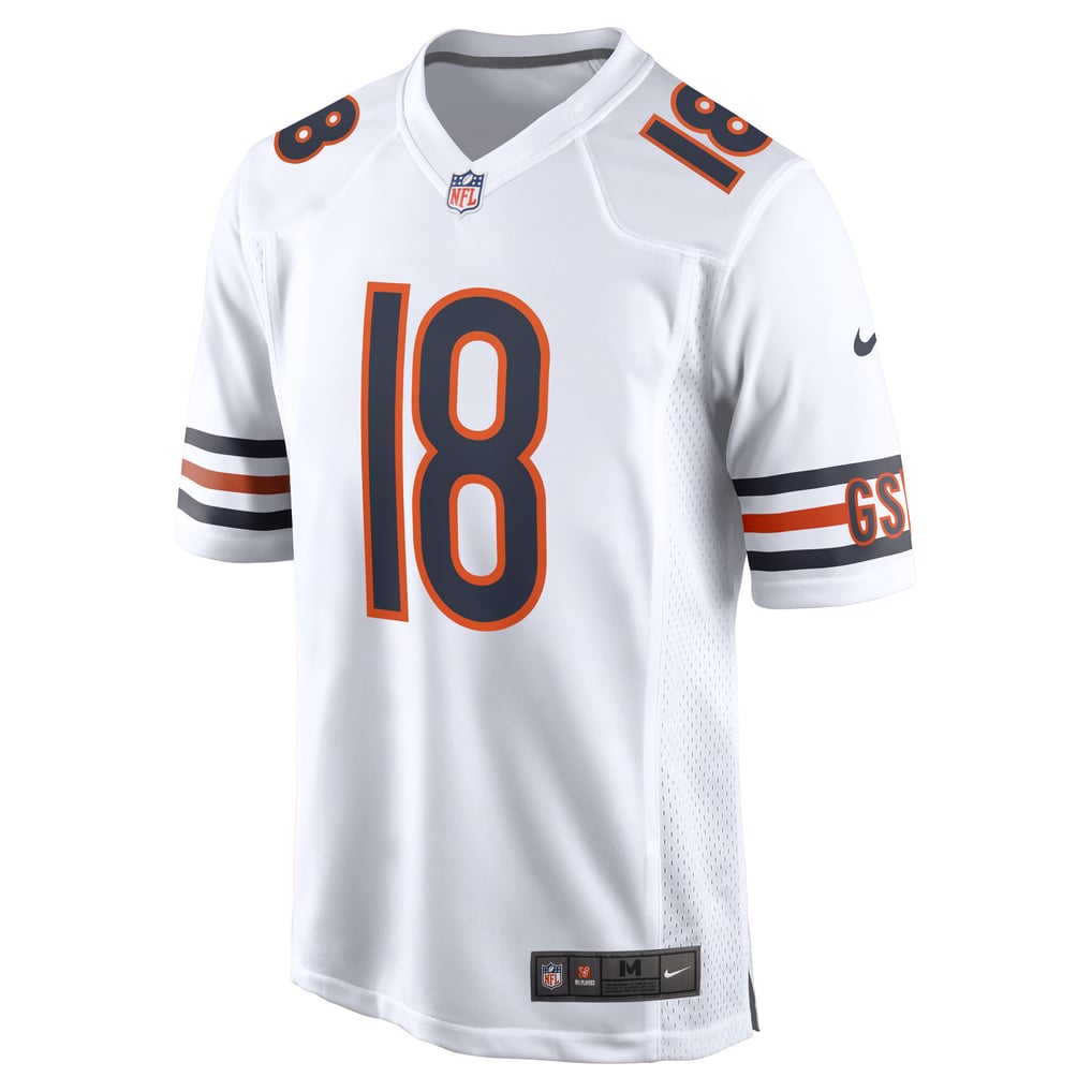 Men's Chicago Bears Caleb Williams Nike White Game Jersey - Image 3