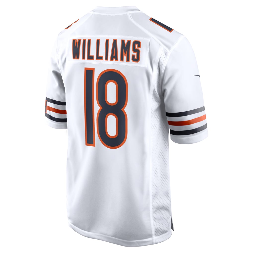 Men's Chicago Bears Caleb Williams Nike White Game Jersey - Image 4