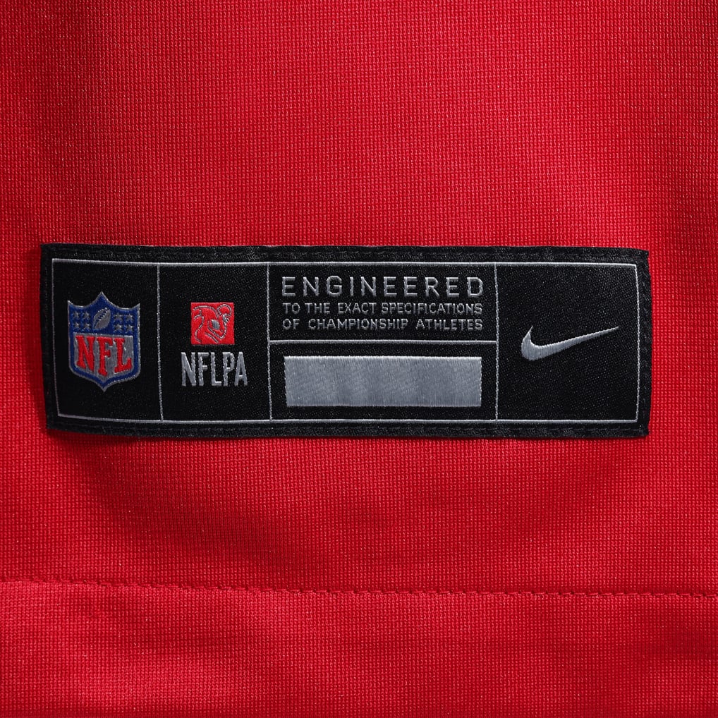 Men's Tampa Bay Buccaneers Calijah Kancey Nike Red  Game Jersey - Image 7
