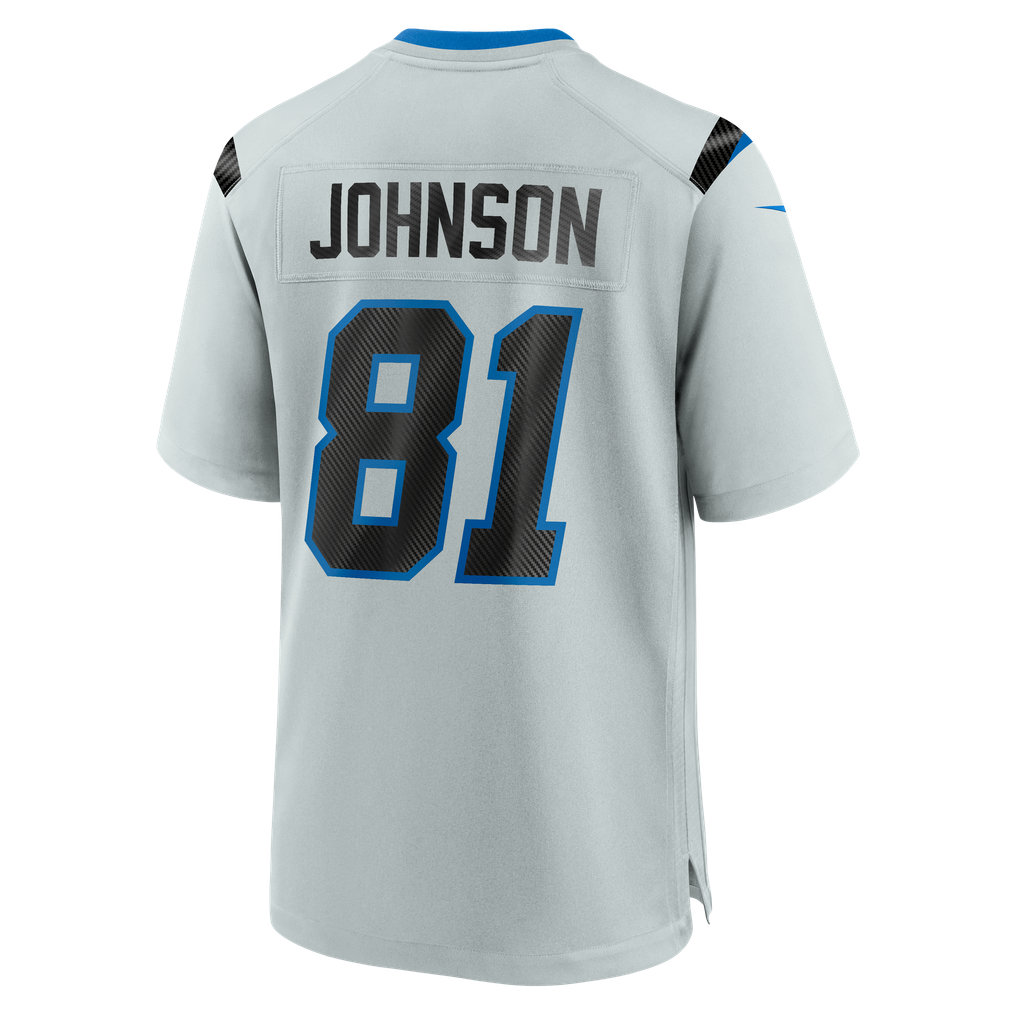Men's Detroit Lions Calvin Johnson Nike Silver 2026 Rivalries Collection Game Jersey - Image 8