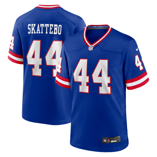 Men's New York Giants Cam Skattebo Nike Royal Alternate 2 Legacy Game Jersey - Image 1