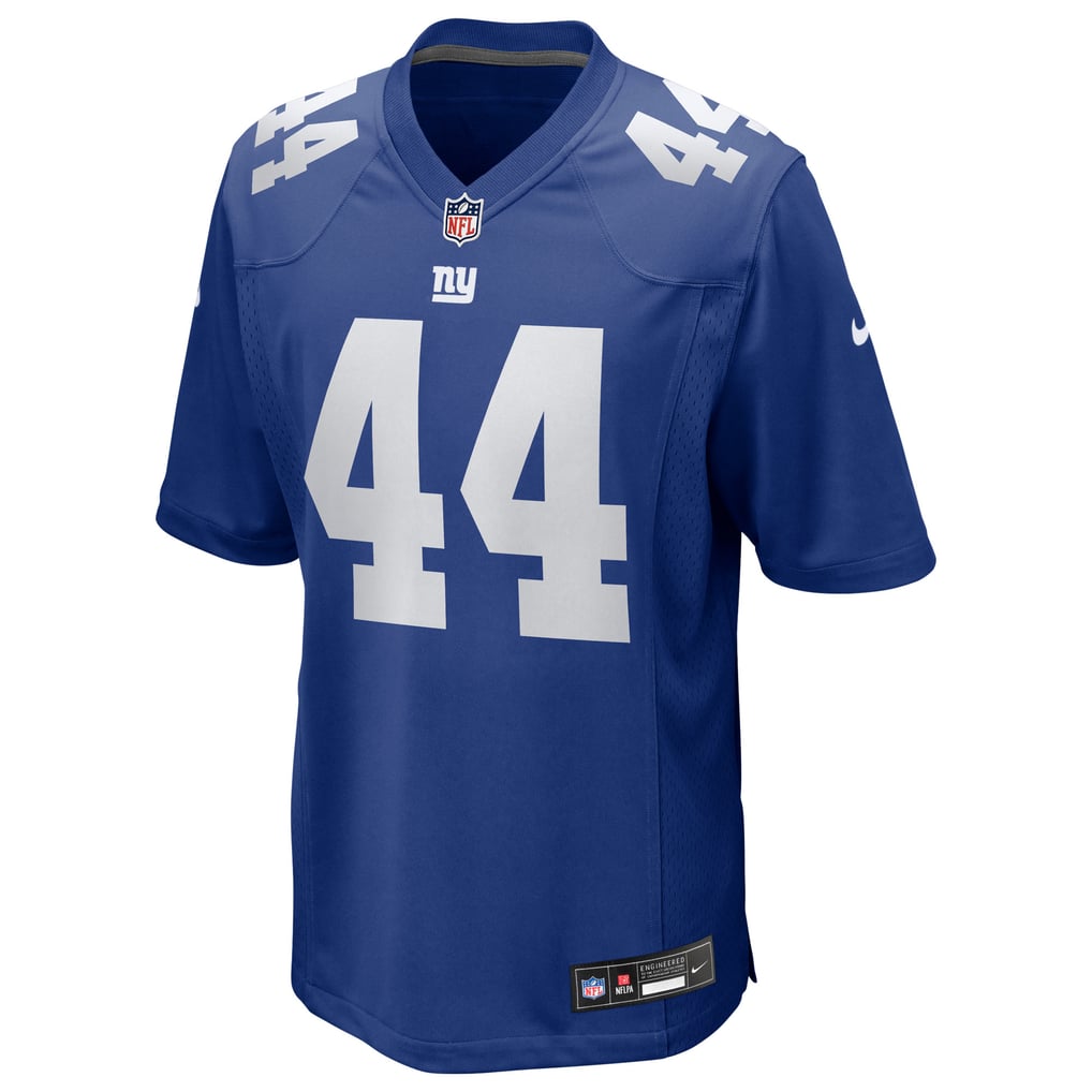 Men's New York Giants Cam Skattebo Nike Royal Game Jersey - Image 3