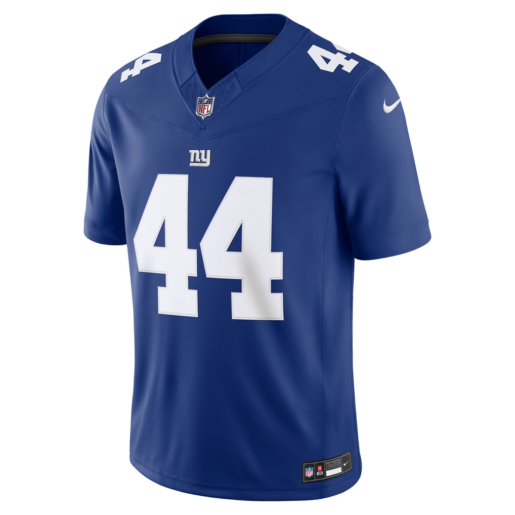 Men's New York Giants Cam Skattebo Nike Royal Team Vapor F.U.S.E. Stitched Limited Jersey - Image 3