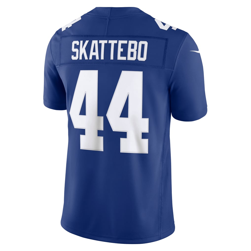 Men's New York Giants Cam Skattebo Nike Royal Team Vapor F.U.S.E. Stitched Limited Jersey - Image 4
