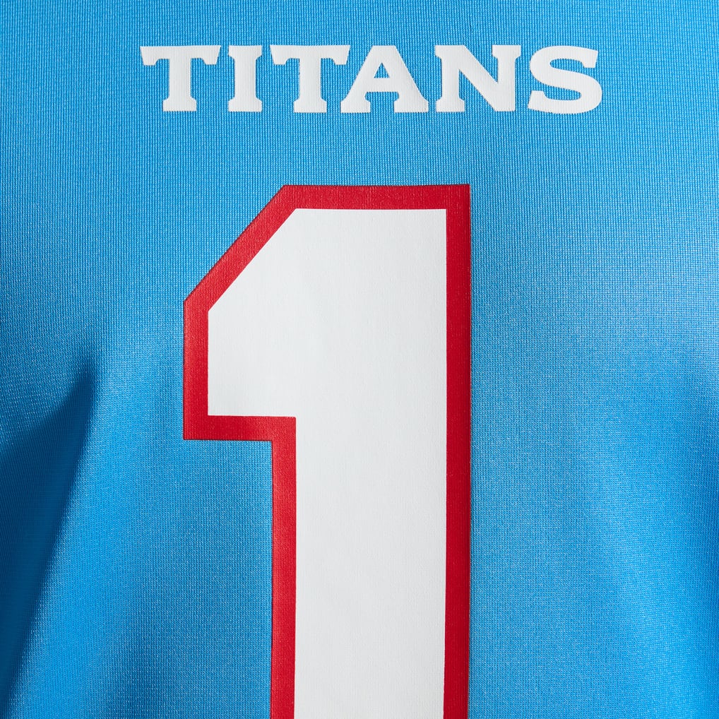 Men's Tennessee Titans Cameron Ward Nike Light Blue Game Jersey - Image 12