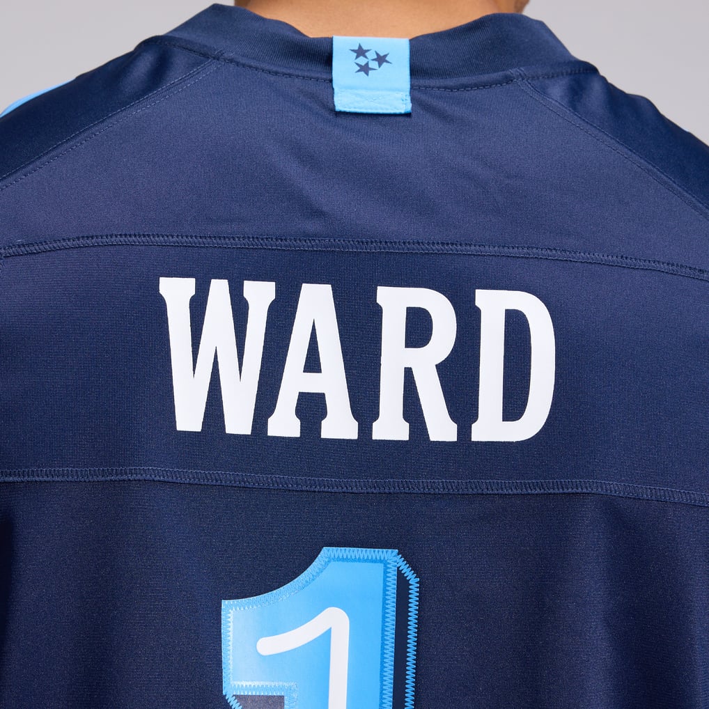 Men's Tennessee Titans Cameron Ward Nike Navy 2026 Rivalries Collection Game Jersey - Image 12