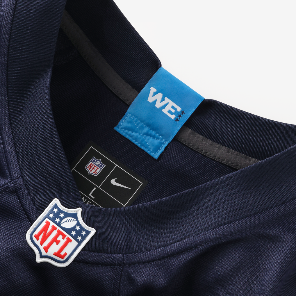 Men's Tennessee Titans Cameron Ward Nike Navy 2026 Rivalries Collection Game Jersey - Image 15