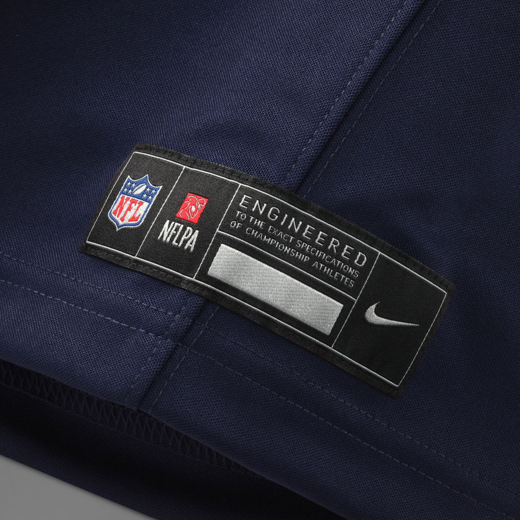 Men's Tennessee Titans Cameron Ward Nike Navy 2026 Rivalries Collection Stitched Limited Jersey - Image 11
