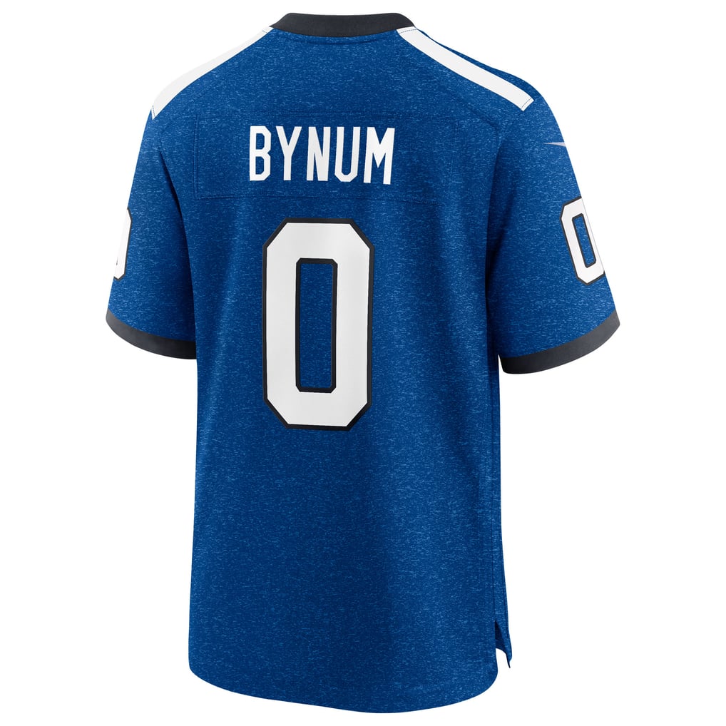 Men's Indianapolis Colts Camryn Bynum Nike  Heather Royal Alternate 2 Indiana Nights Game Jersey - Image 4