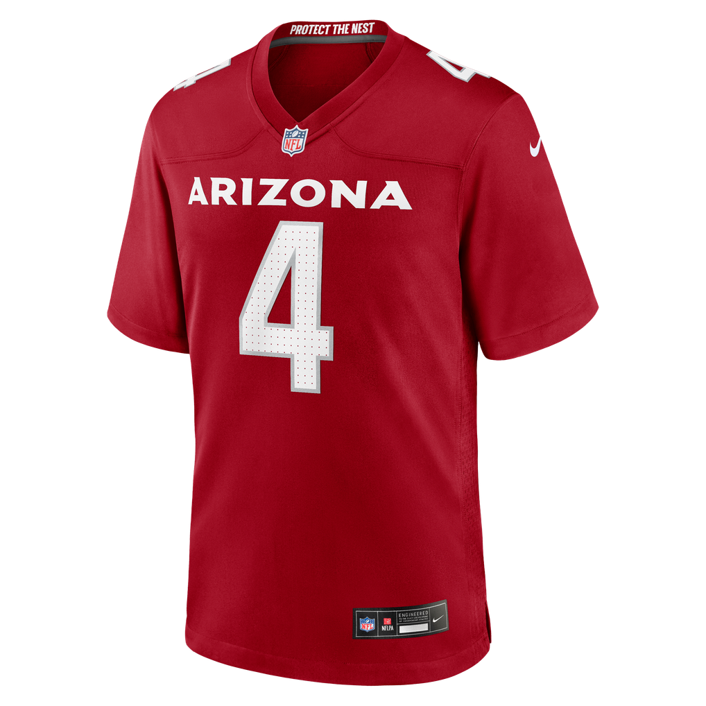 Men's Arizona Cardinals Jeremiyah Love Nike Cardinal Team Game Jersey - Image 5