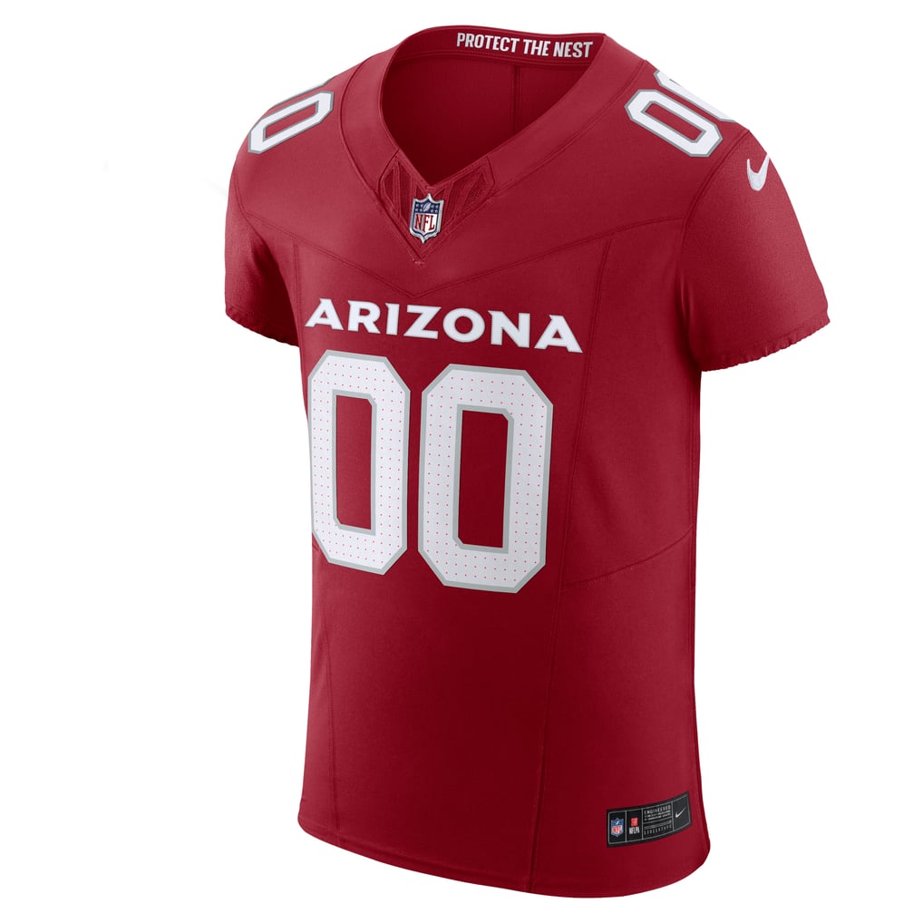 Men's Arizona Cardinals Nike Cardinal Vapor F.U.S.E. Elite Custom Jersey - Image 3