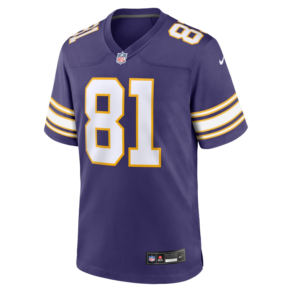 Men's Minnesota Vikings Carl Eller Nike Purple Retired Player Alternate Game Jersey - Image 3