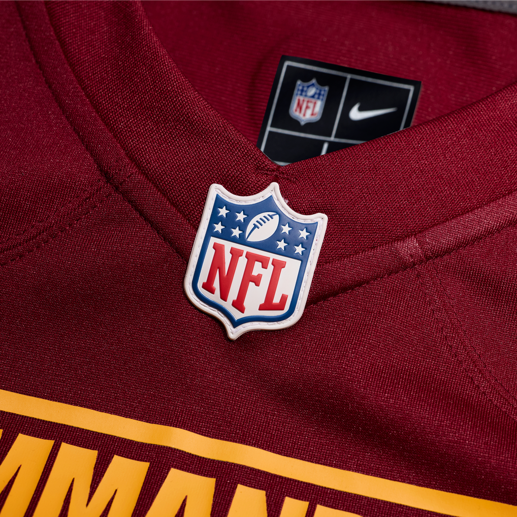 Men's Washington Commanders Car'lin Vigers Nike  Burgundy Team Game Jersey - Image 5