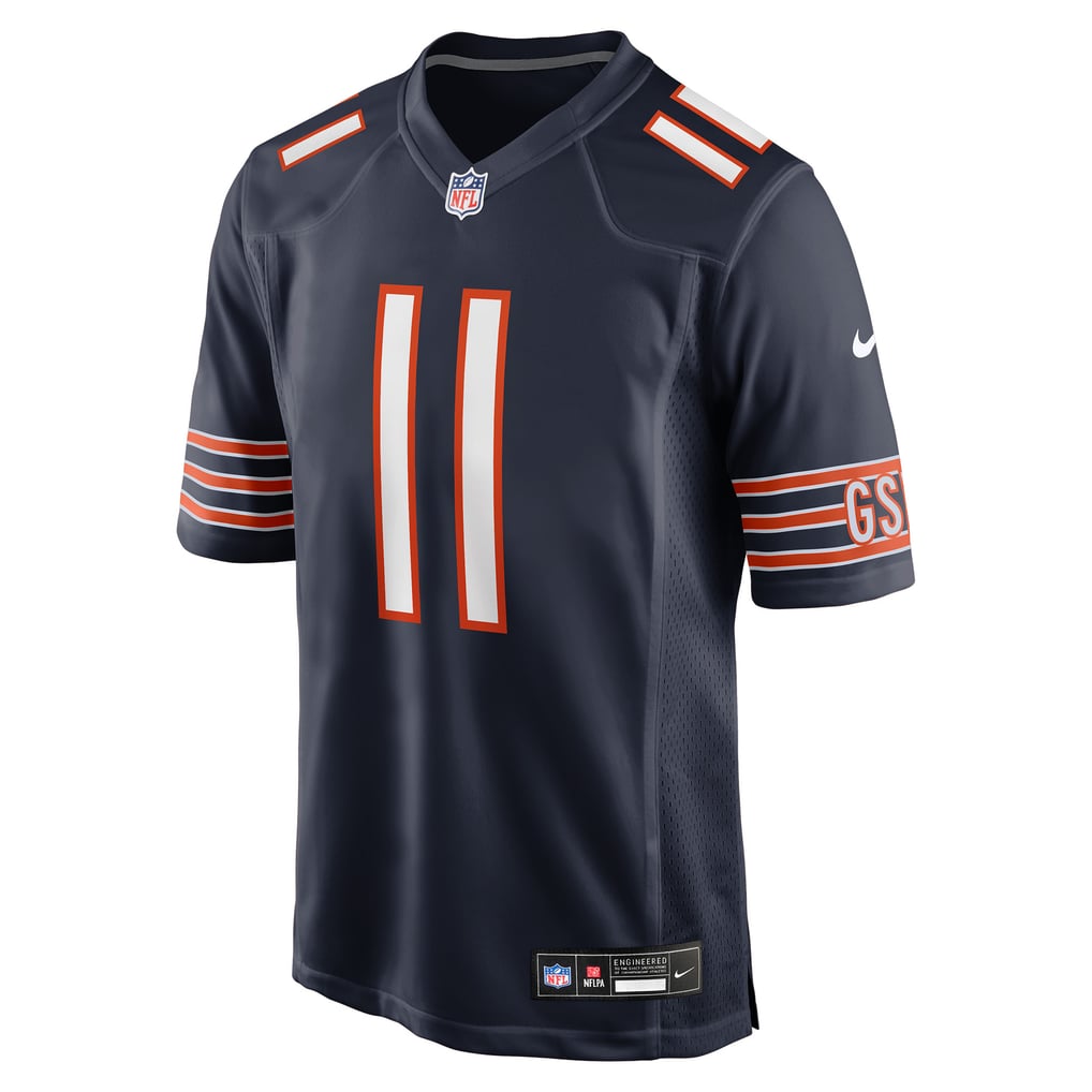 Men's Chicago Bears Case Keenum Nike Navy Team Game Jersey - Image 3