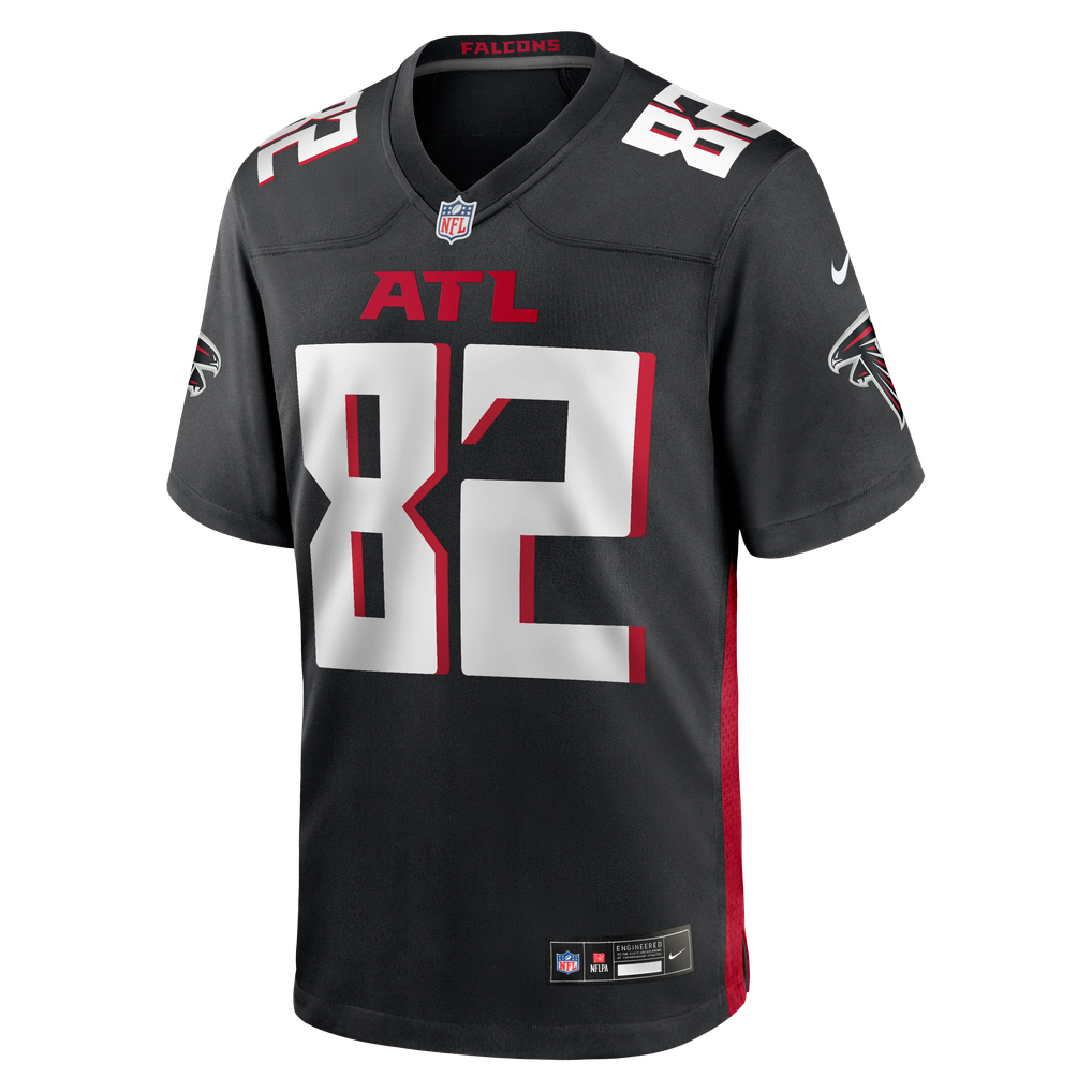 Men's Atlanta Falcons Casey Washington Nike Black Team Game Jersey