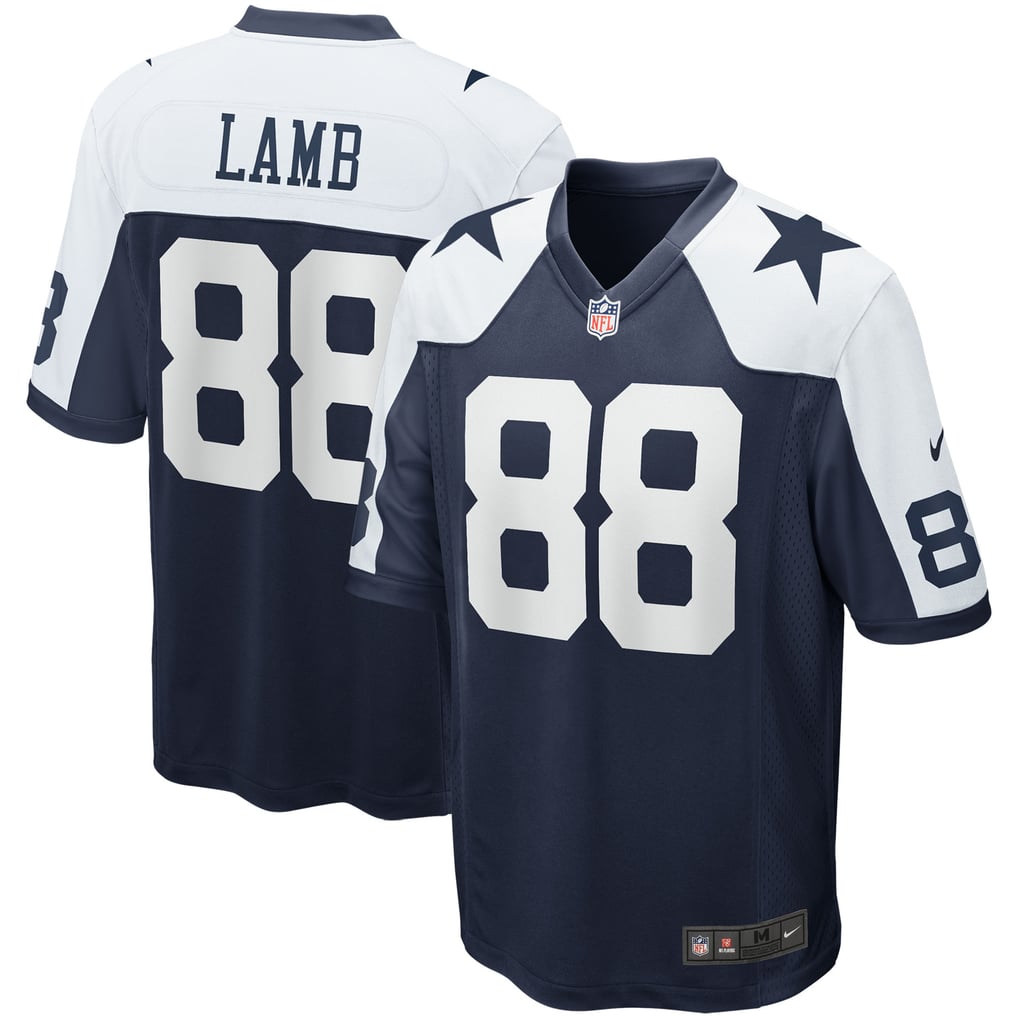 Men's Dallas Cowboys CeeDee Lamb Nike Navy Alternate Game Team Jersey - Image 2