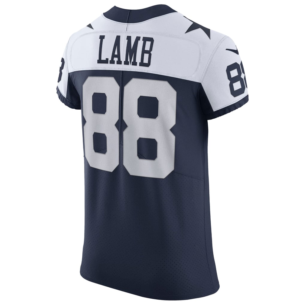 Men's Dallas Cowboys CeeDee Lamb Nike Navy Alternate Vapor Elite Jersey - Image 4