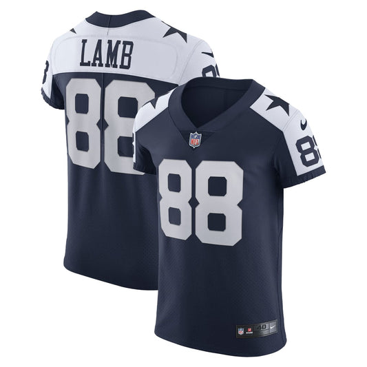 Men's Dallas Cowboys CeeDee Lamb Nike Navy Alternate Vapor Elite Jersey - Image 1