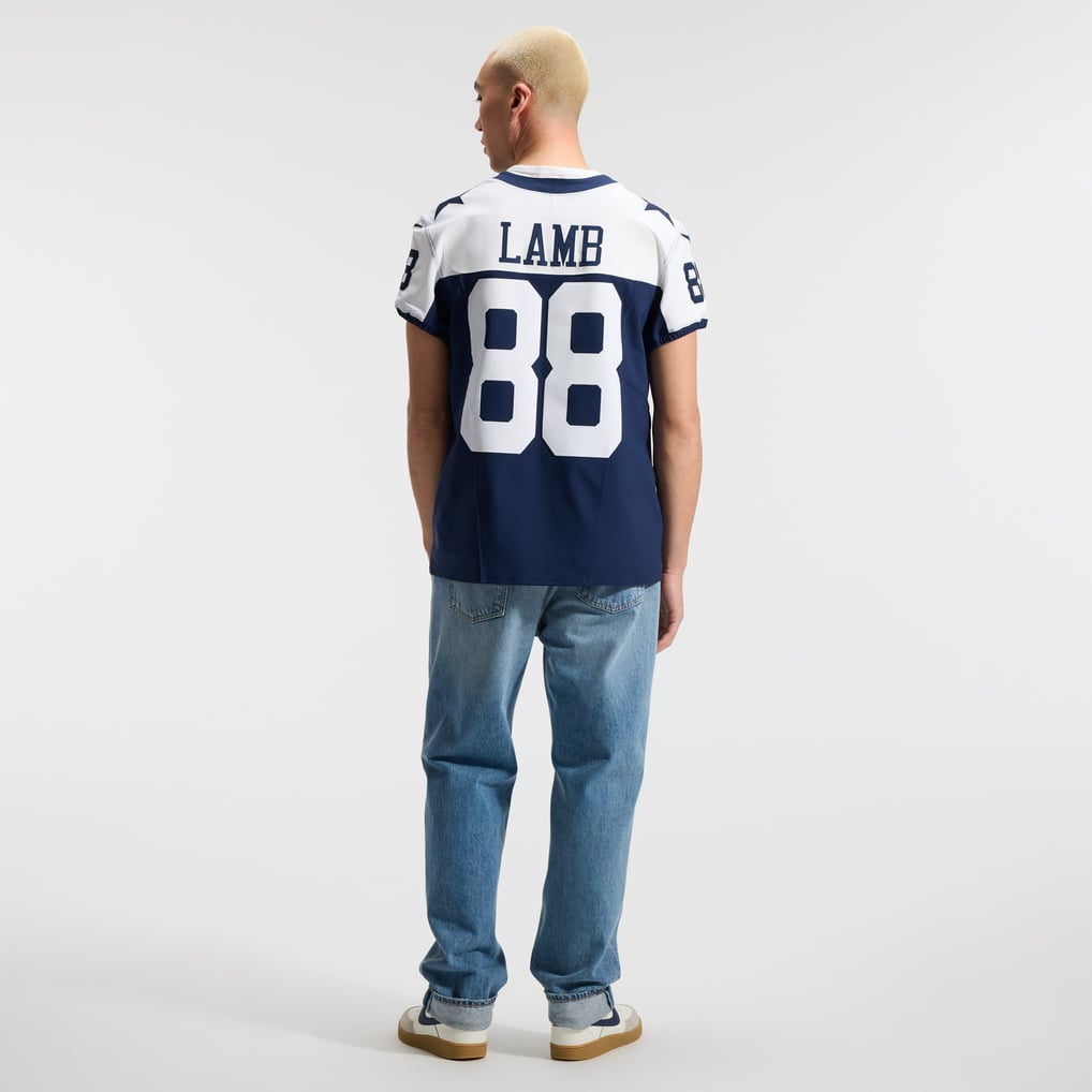 Men's Dallas Cowboys CeeDee Lamb Nike Navy Alternate Vapor F.U.S.E. Elite Jersey - Image 6