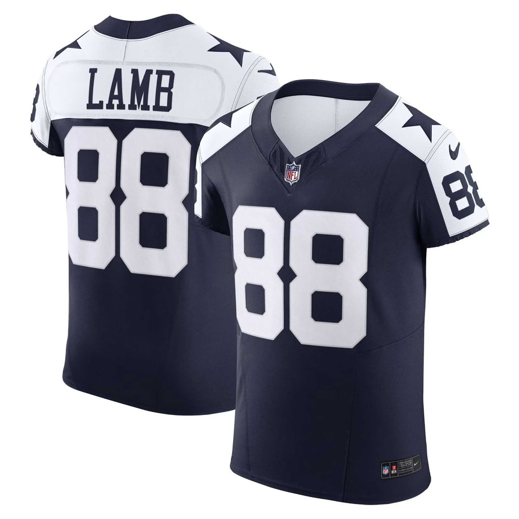 Men's Dallas Cowboys CeeDee Lamb Nike Navy Alternate Vapor F.U.S.E. Elite Jersey - Image 1