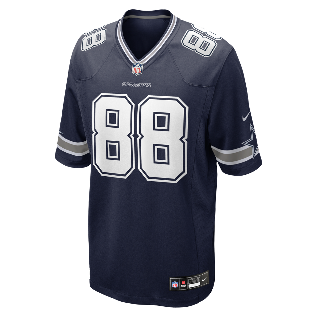 Men's Dallas Cowboys CeeDee Lamb Nike Navy Game Jersey - Image 3