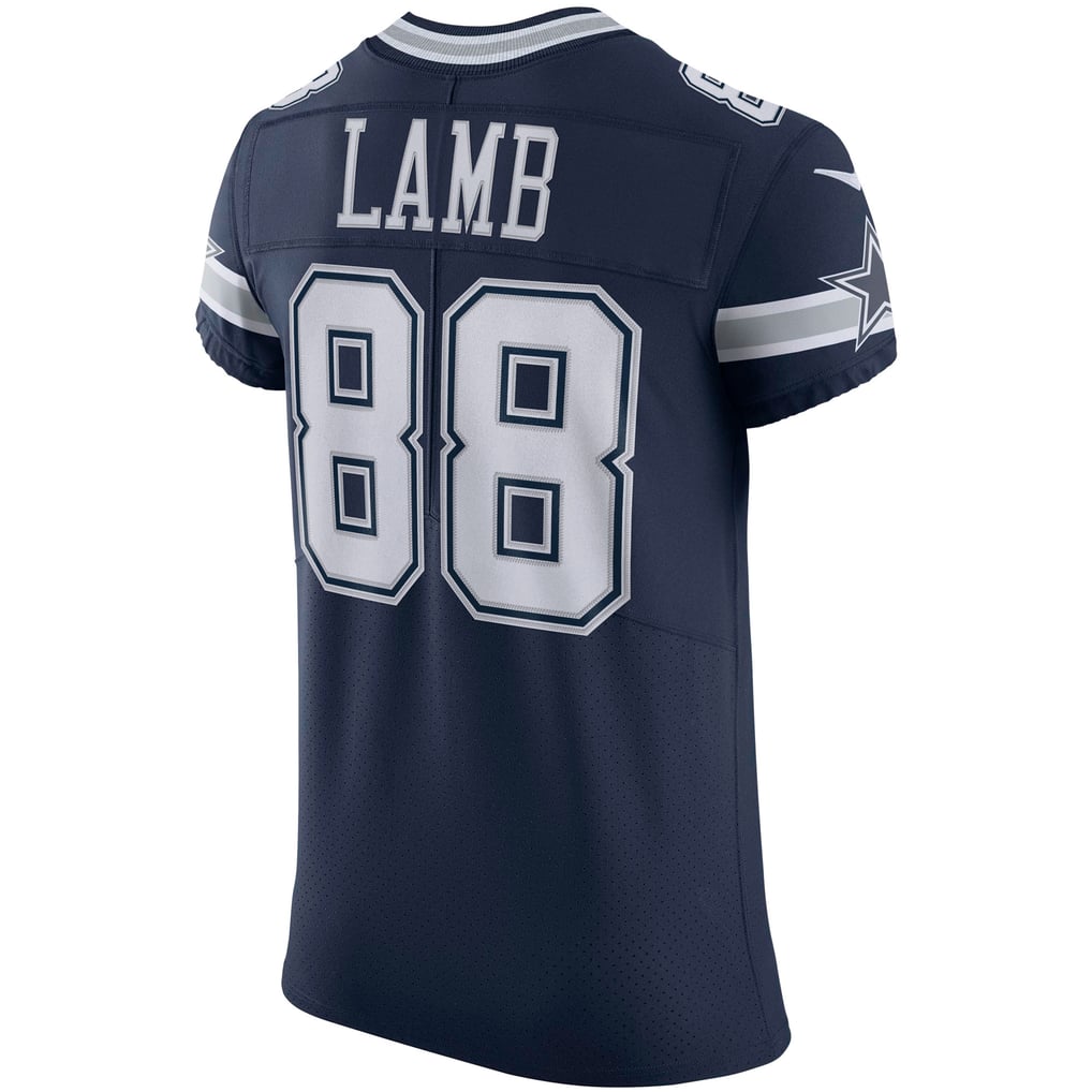 Men's Dallas Cowboys CeeDee Lamb Nike Navy Vapor Elite Jersey - Image 4