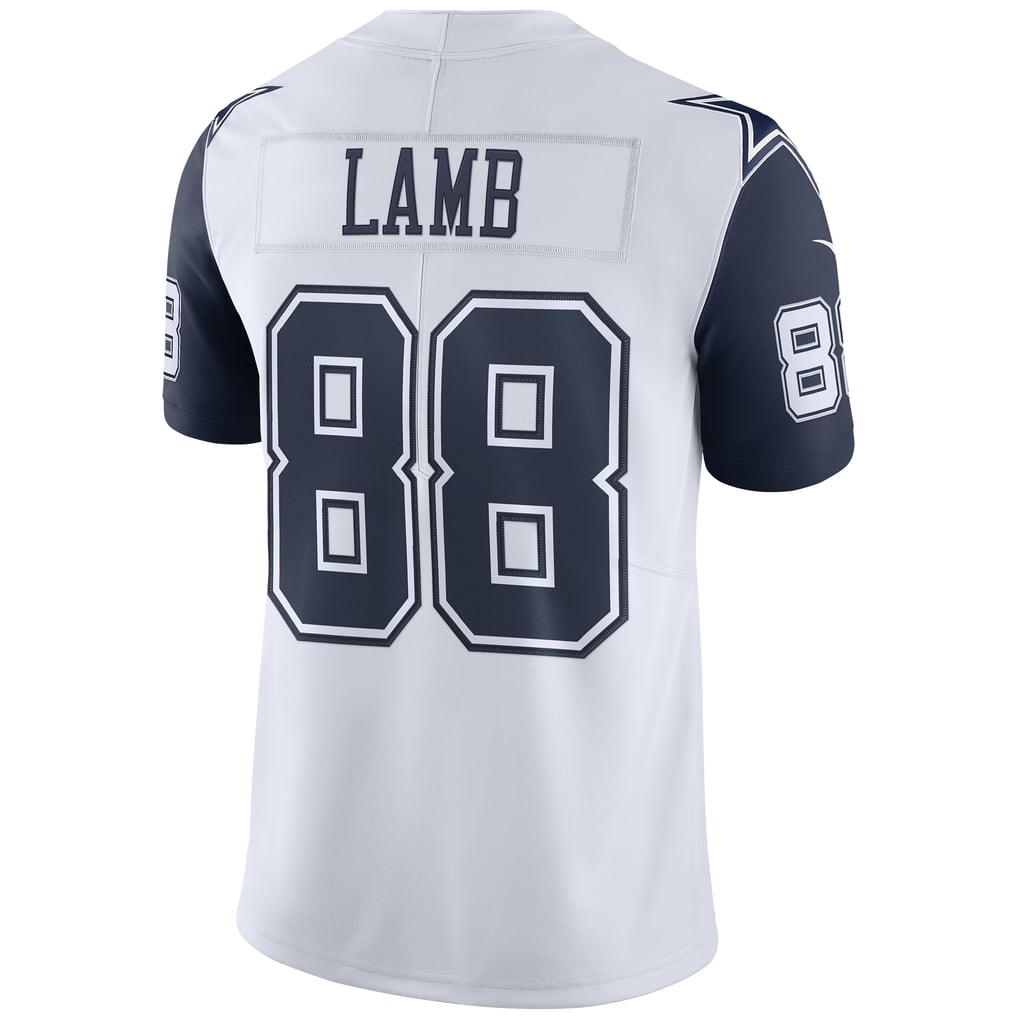 Men's Dallas Cowboys CeeDee Lamb Nike White 2nd Alternate Vapor Limited Jersey - Image 4