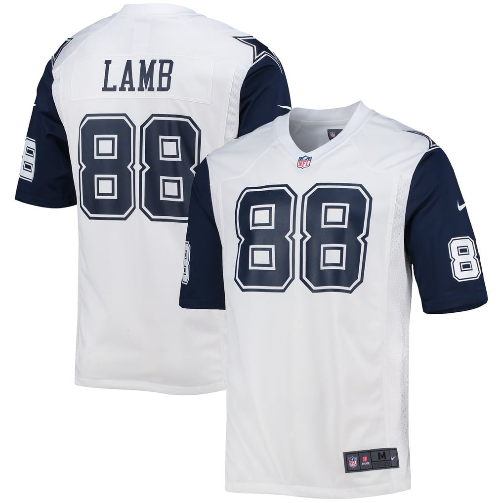 Men's Dallas Cowboys CeeDee Lamb Nike White Alternate Game Team Jersey - Image 1