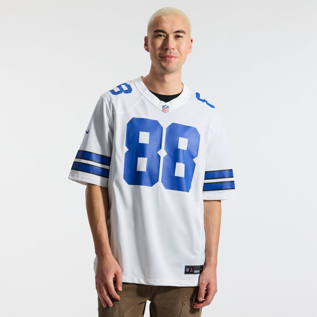 Men's Dallas Cowboys CeeDee Lamb Nike White Game Team Jersey - Image 3