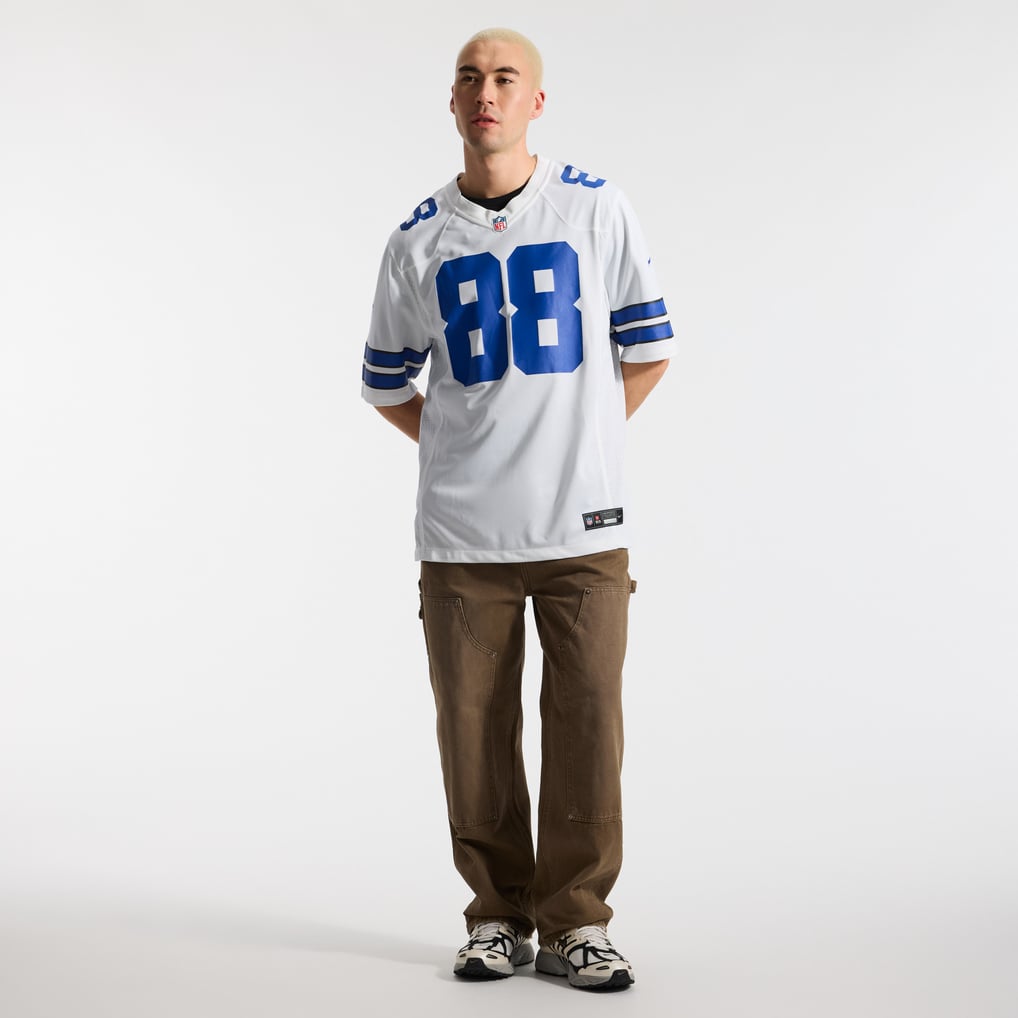 Men's Dallas Cowboys CeeDee Lamb Nike White Game Team Jersey - Image 5
