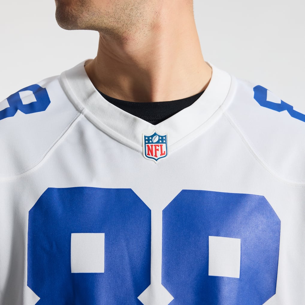 Men's Dallas Cowboys CeeDee Lamb Nike White Game Team Jersey - Image 8