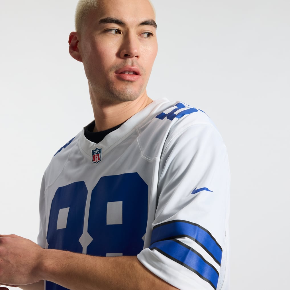 Men's Dallas Cowboys CeeDee Lamb Nike White Game Team Jersey - Image 9