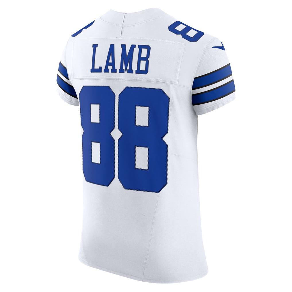 Men's Dallas Cowboys CeeDee Lamb Nike White Vapor F.U.S.E. Elite Jersey - Image 4