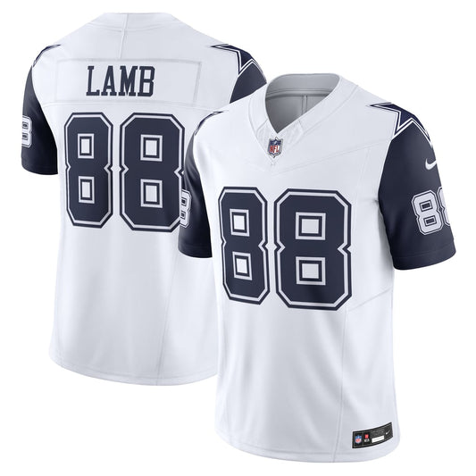 Men's Dallas Cowboys CeeDee Lamb Nike White Vapor F.U.S.E. Limited Jersey - Image 1