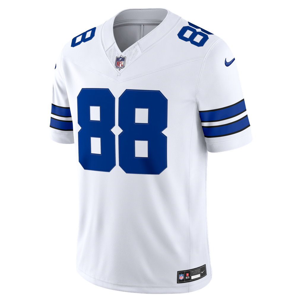 Men's Dallas Cowboys CeeDee Lamb Nike White Vapor F.U.S.E. Stitched Limited Jersey - Image 3