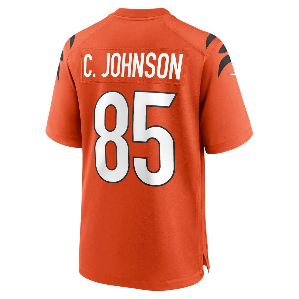 Men's Cincinnati Bengals Chad Johnson Nike Orange Retired Player Alternate Game Jersey - Image 4