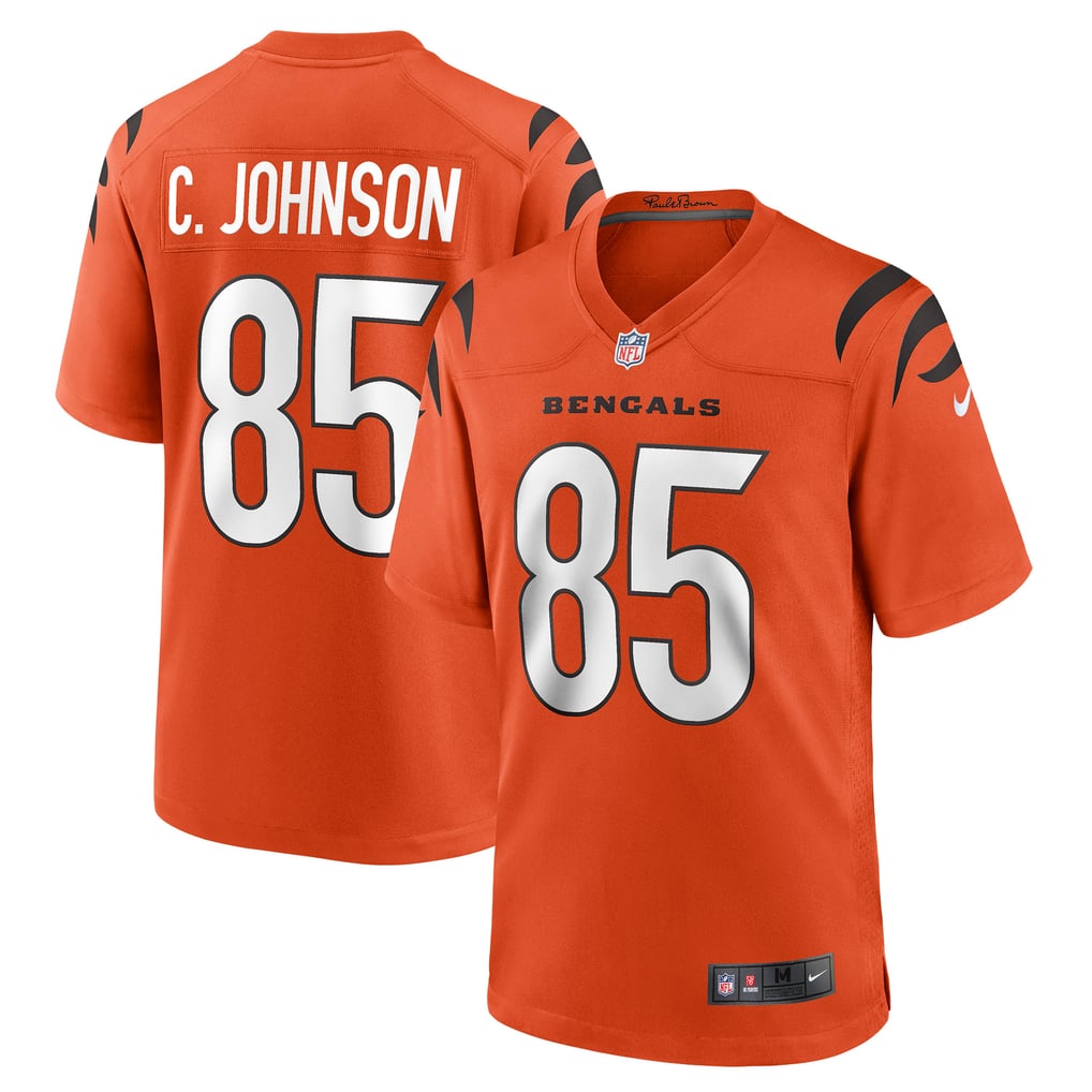 Men's Cincinnati Bengals Chad Johnson Nike Orange Retired Player Alternate Game Jersey - Image 1