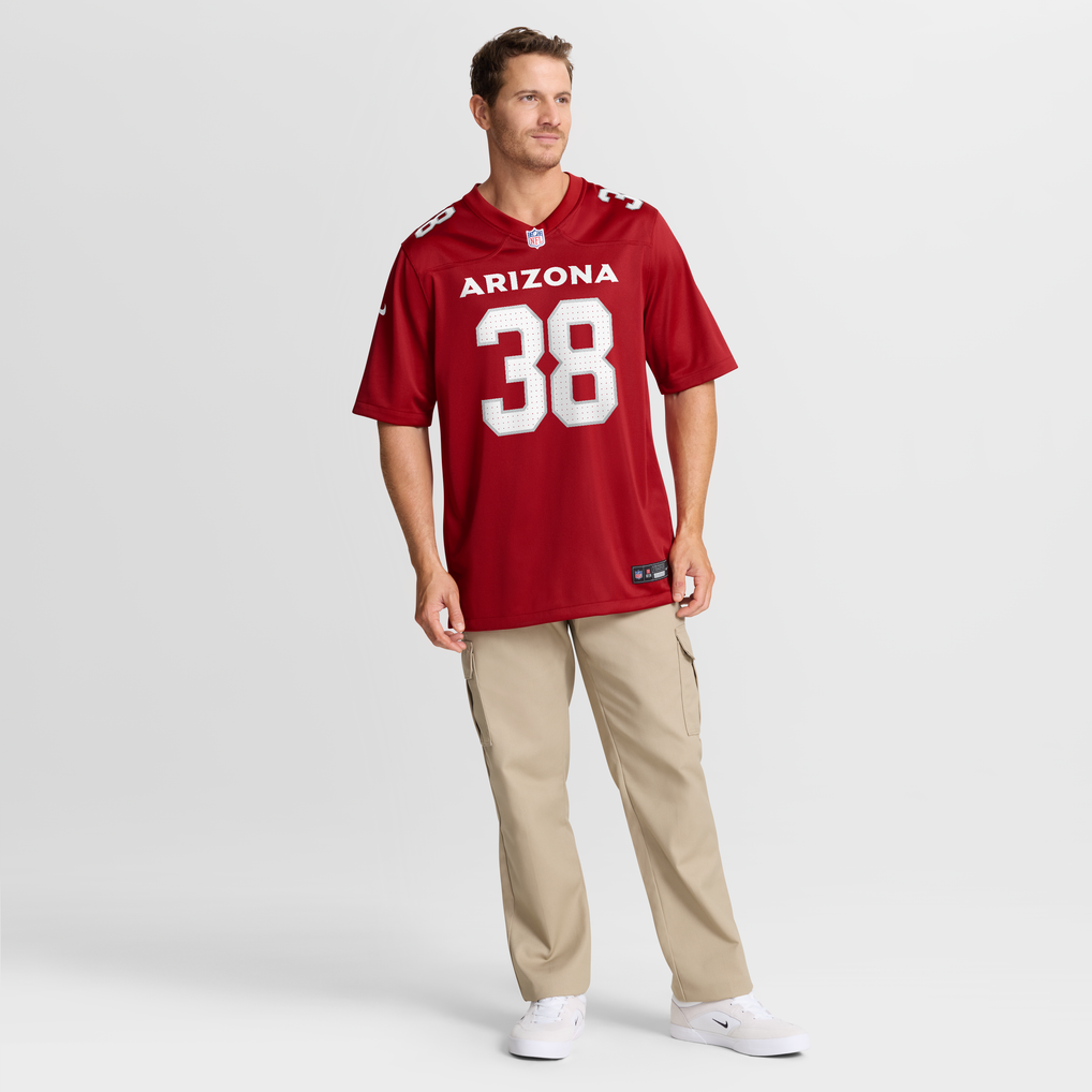 Men's Arizona Cardinals Chad Ryland Nike  Cardinal Team Game Jersey - Image 8