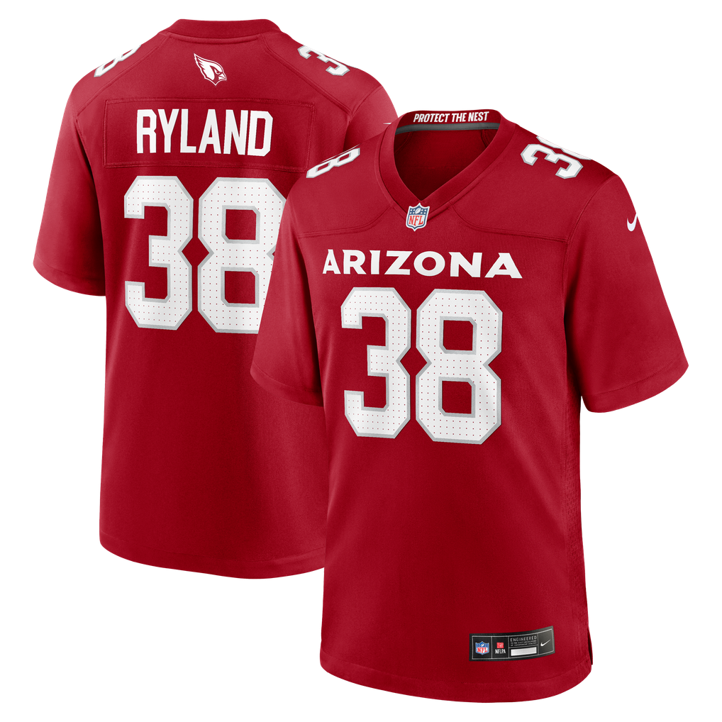 Men's Arizona Cardinals Chad Ryland Nike  Cardinal Team Game Jersey - Image 2