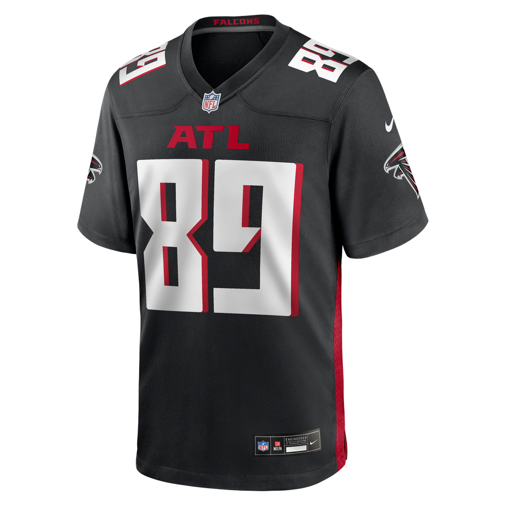 Men's Atlanta Falcons Charlie Woerner Nike Black Game Jersey