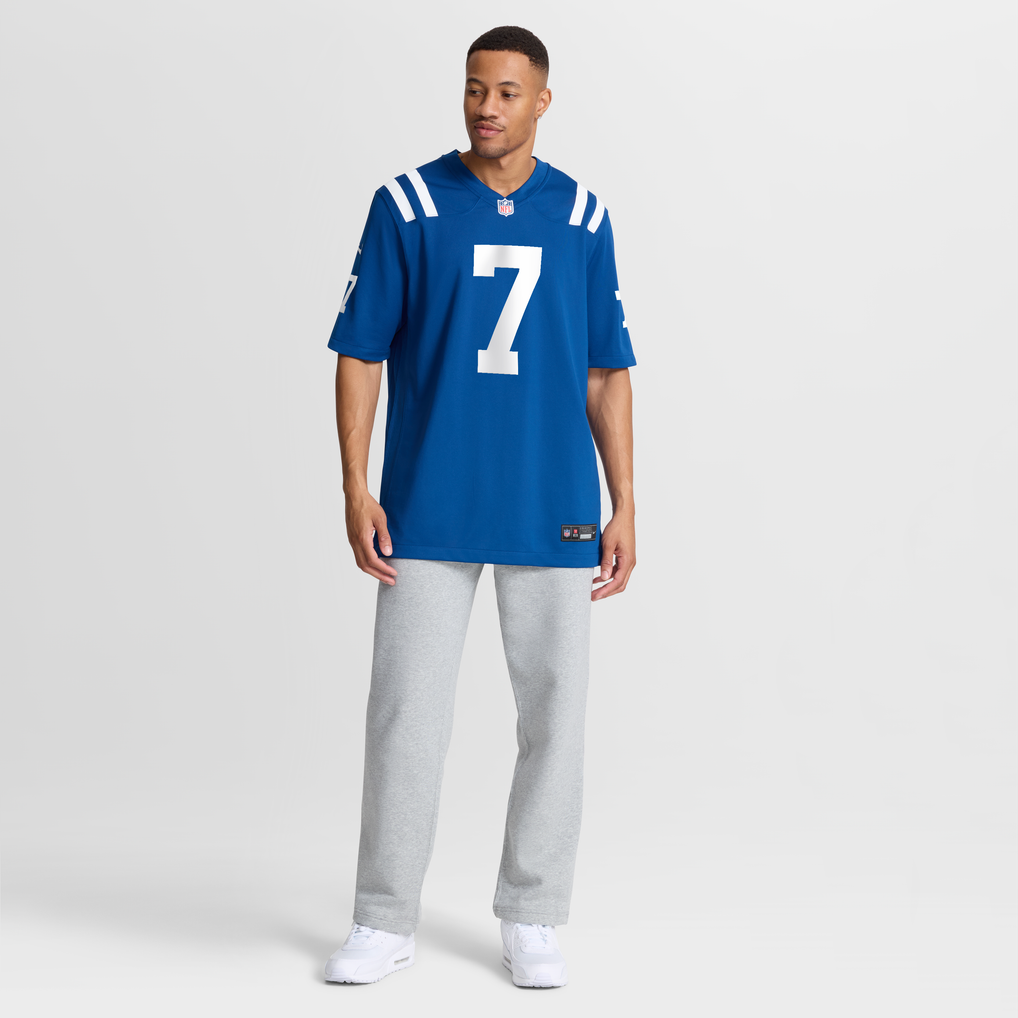 Men's Indianapolis Colts Charvarius Ward Nike  Royal Team Game Jersey - Image 8