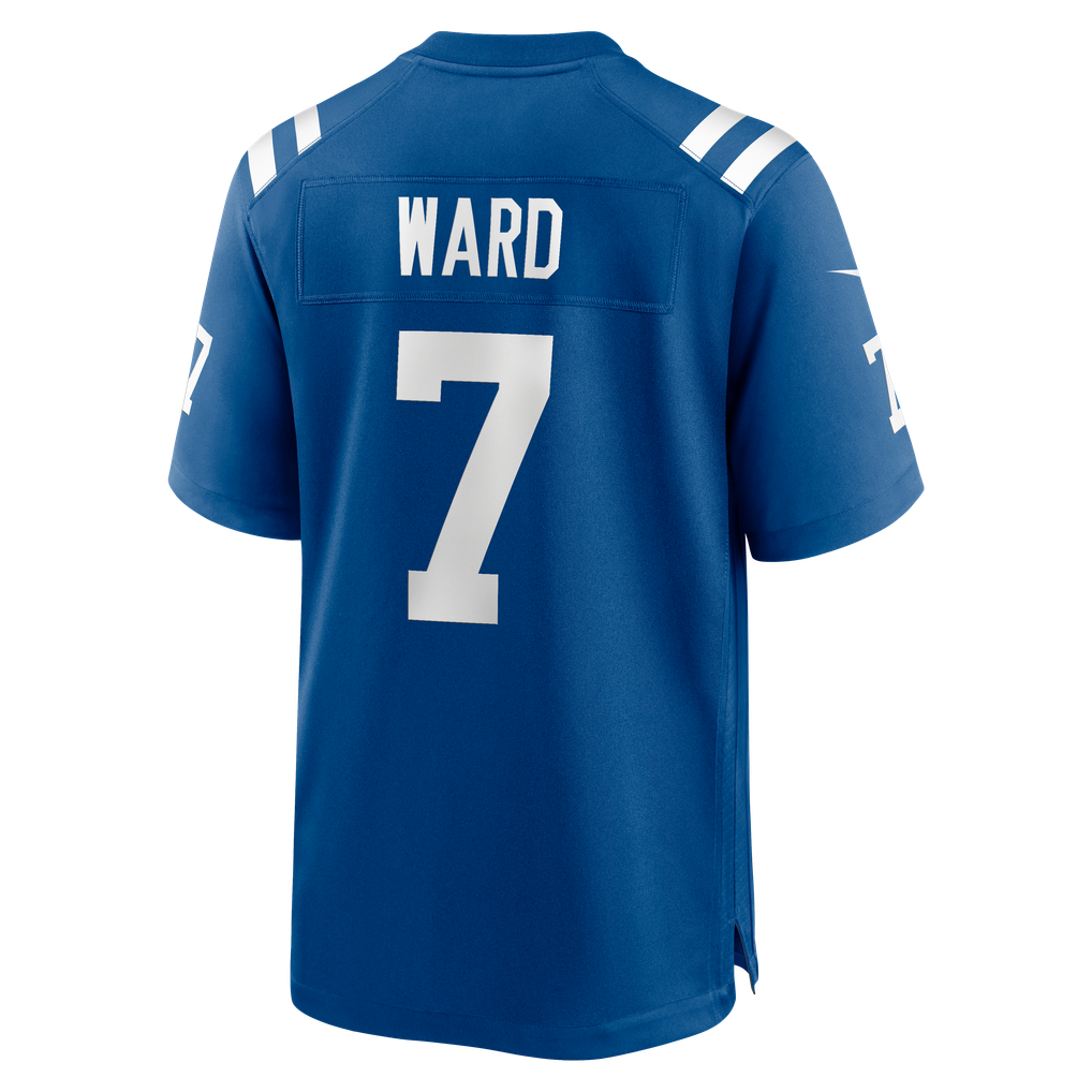 Men's Indianapolis Colts Charvarius Ward Nike  Royal Team Game Jersey - Image 4