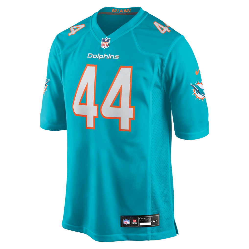 Men's Miami Dolphins Chop Robinson Nike  Aqua  Game Jersey - Image 3