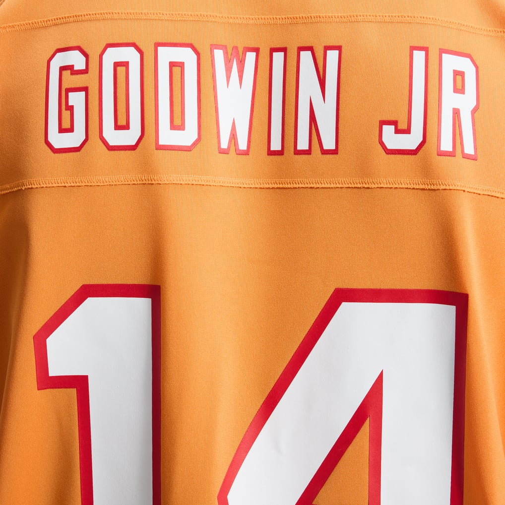 Men's Tampa Bay Buccaneers Chris Godwin Jr. Nike Orange Alternate Game Player Jersey - Image 12