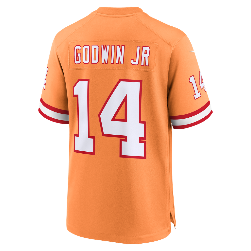 Men's Tampa Bay Buccaneers Chris Godwin Jr. Nike Orange Alternate Game Player Jersey - Image 8