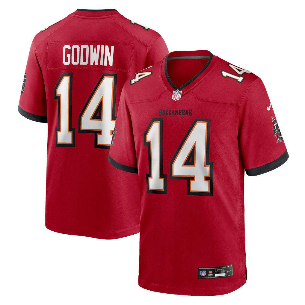 Men's Tampa Bay Buccaneers Chris Godwin Nike  Red  Game Jersey - Image 1