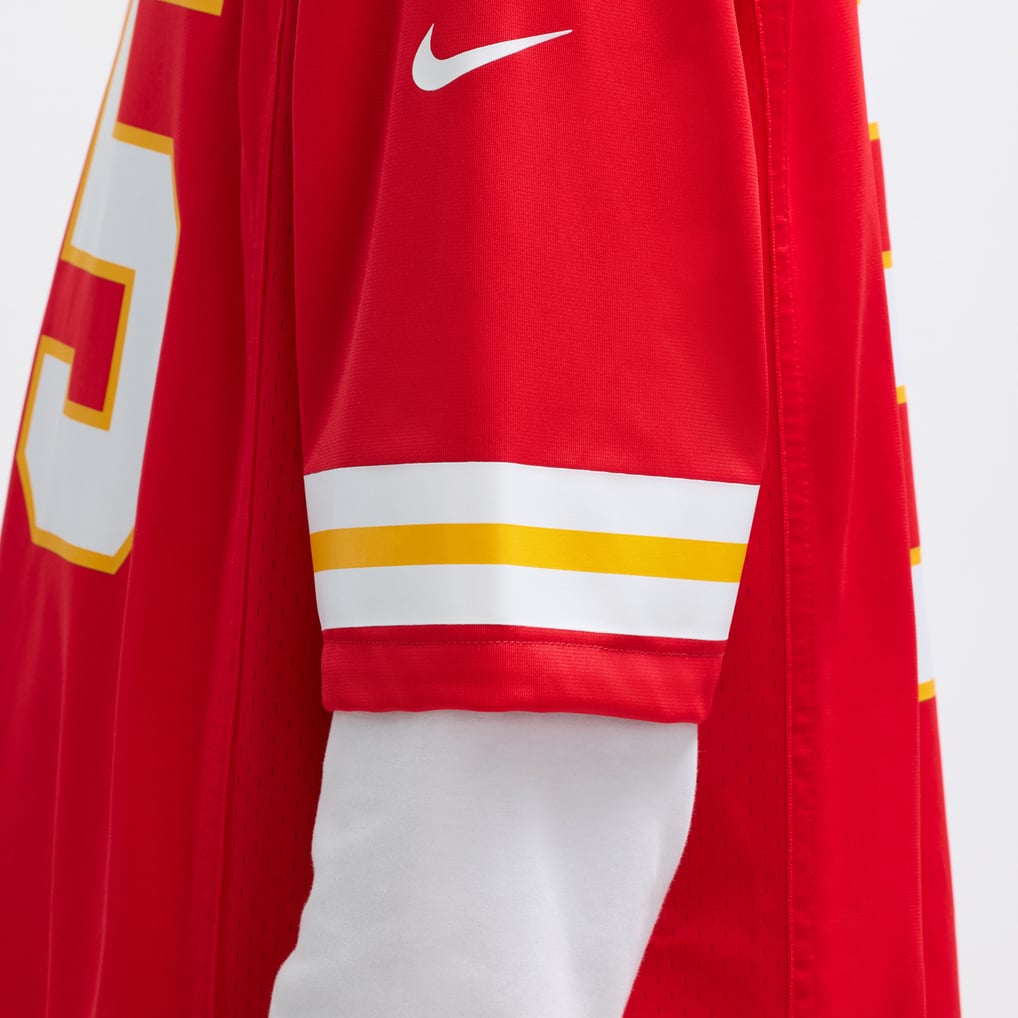 Men's Kansas City Chiefs Chris Jones Nike Red Game Jersey - Image 11