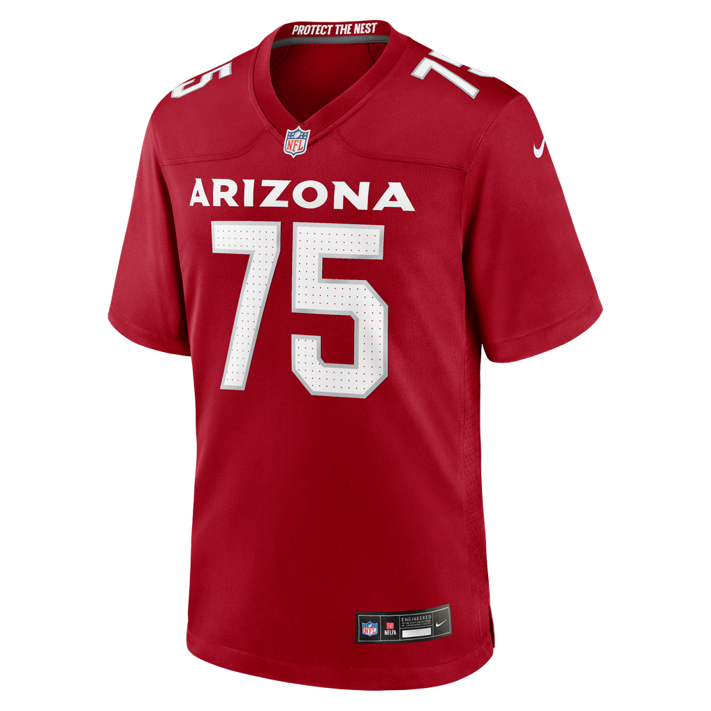 Men's Arizona Cardinals Christian Jones Nike  Cardinal Team Game Jersey - Image 3