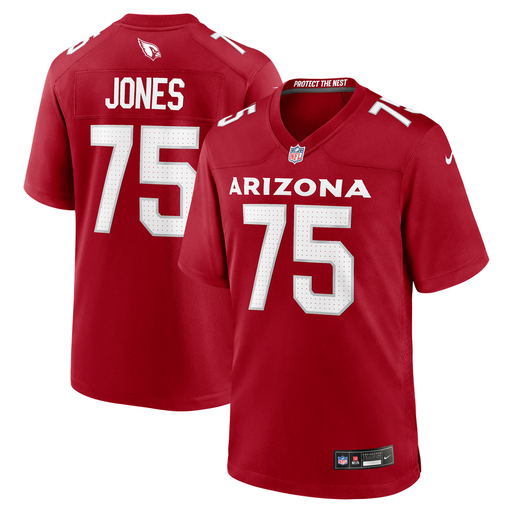 Men's Arizona Cardinals Christian Jones Nike  Cardinal Team Game Jersey - Image 1